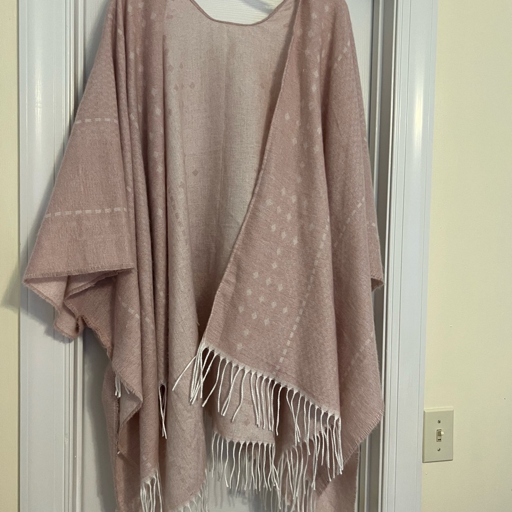 Gentle Fawn Soft Pink Poncho